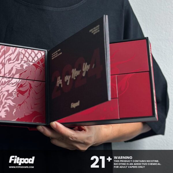 【小煙主機】FITPOD 2024 龍年限量版套組 斯萊克三代&四代 主機兩台送六顆空倉
