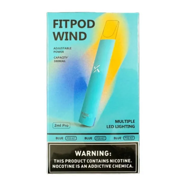 【拋棄式】Fitpod Wind 氣流桿 通用一代單主機 底部七彩色發光(通用RELX悅克/SP2s/KISS/ILIA/LANA)