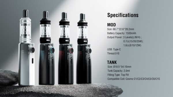 【小煙主機】VAPTIO COSMO NEBULA KIT 星雲 套組