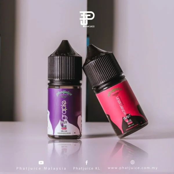 【小煙油】馬來西亞 PHATJUICE GRAPLE 酷斃系列 35MG