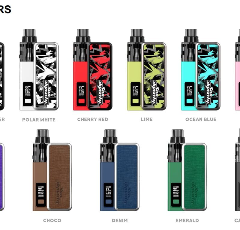 【小煙主機】San Dynasty 小海豚 30W 主機 套組 小體積大煙量 可更換電池 外型配件 海綿濾嘴