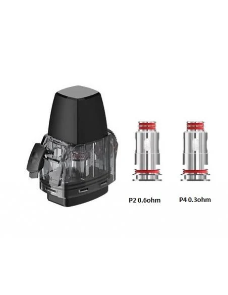 【耗材】VAPTIO PAGO 0.3Ω/0.6Ω成品芯(一盒五入)  空油倉一入(內附0.3Ω/0.6Ω成品芯各1顆)